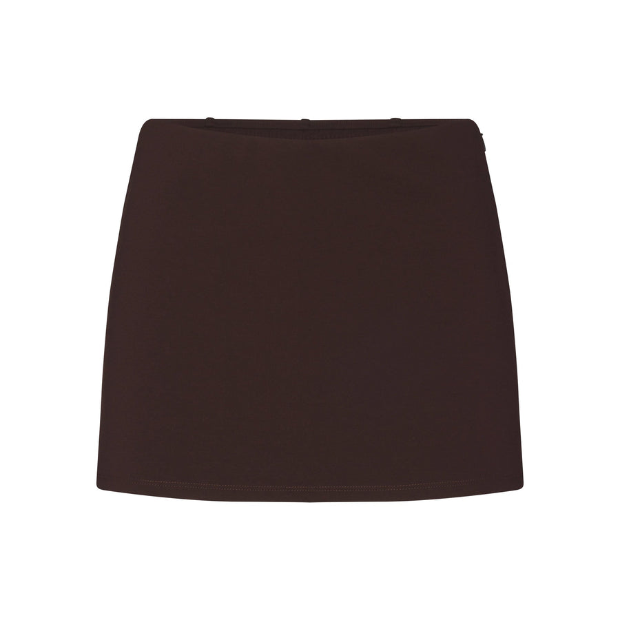 THE ESSENTIAL COLLECTION MINI SKORT | ESPRESSO