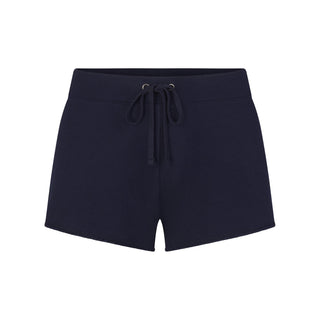 DRAPEY FRENCH TERRY SHORT | NAVY