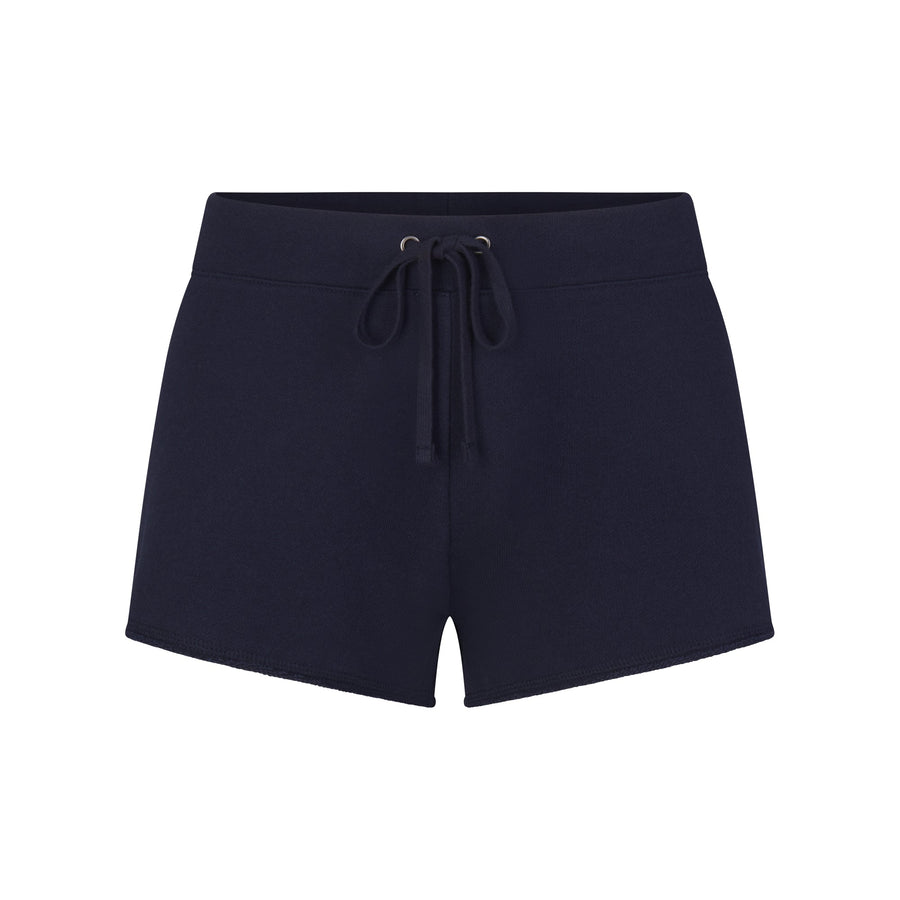 DRAPEY FRENCH TERRY SHORT | NAVY