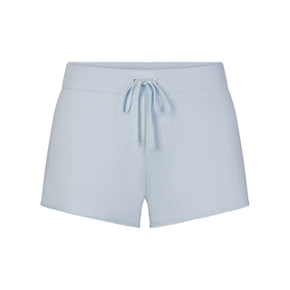 DRAPEY FRENCH TERRY SHORT | POWDER BLUE