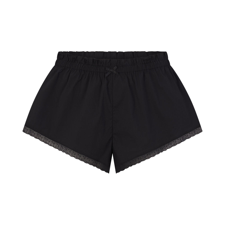 POPLIN APPAREL SHORT | ONYX