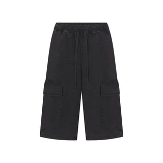 WOVEN MENS RELAXED CARGO SHORT | ONYX