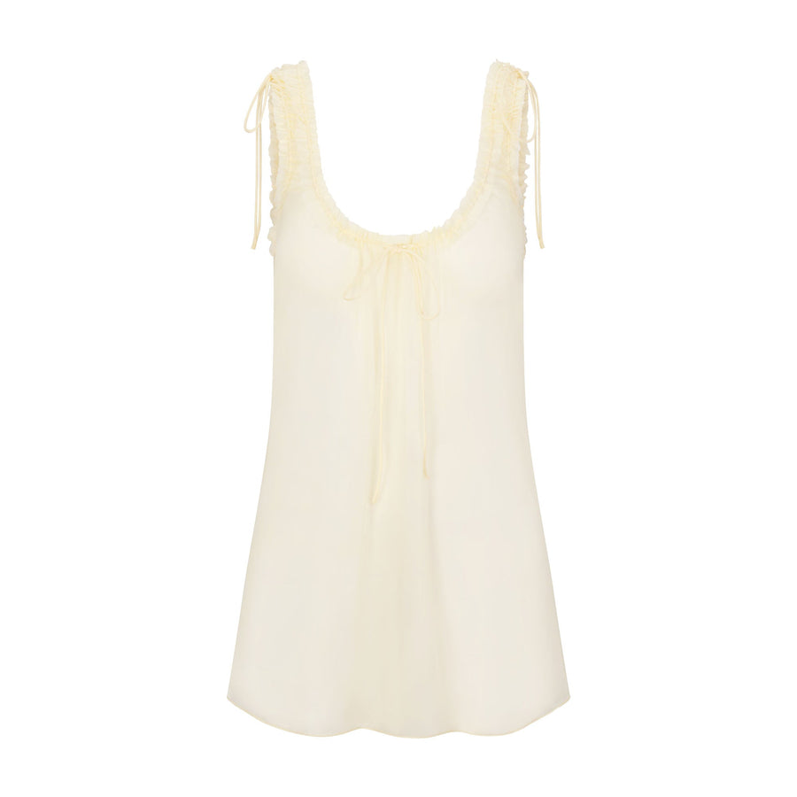 SKIMS ROMANCE MINI DRESS | BUTTER