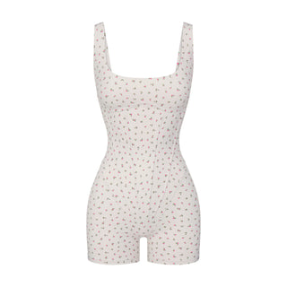 NikeSKIMS MATTE CORSET 2" ONE PIECE | DITSY FLORAL PRINT