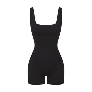 NikeSKIMS MATTE CORSET 2" ONE PIECE | OBSIDIAN