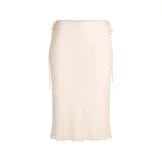 SKIMS ROMANCE TIE SIDE MIDI SKIRT | PRIMROSE