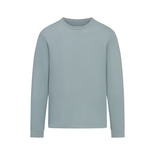 SKIMS COTTON MENS CLASSIC LONG SLEEVE T-SHIRT | SKY