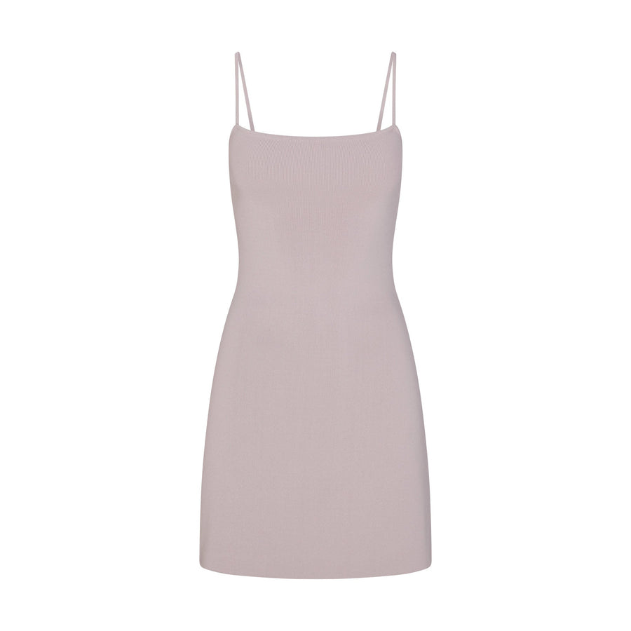 REFINED KNIT MINI DRESS | IRIS MICA