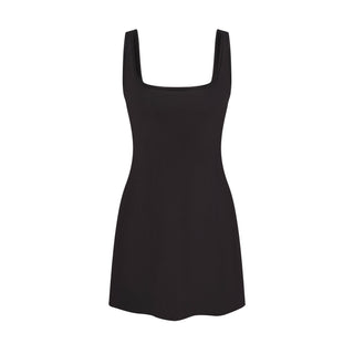 COTTON JERSEY MINI DRESS | SOOT