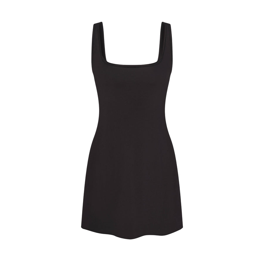COTTON JERSEY MINI DRESS | SOOT