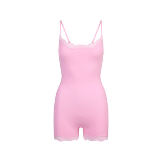 FITS EVERYBODY LACE ONESIE | BUBBLE GUM TONAL