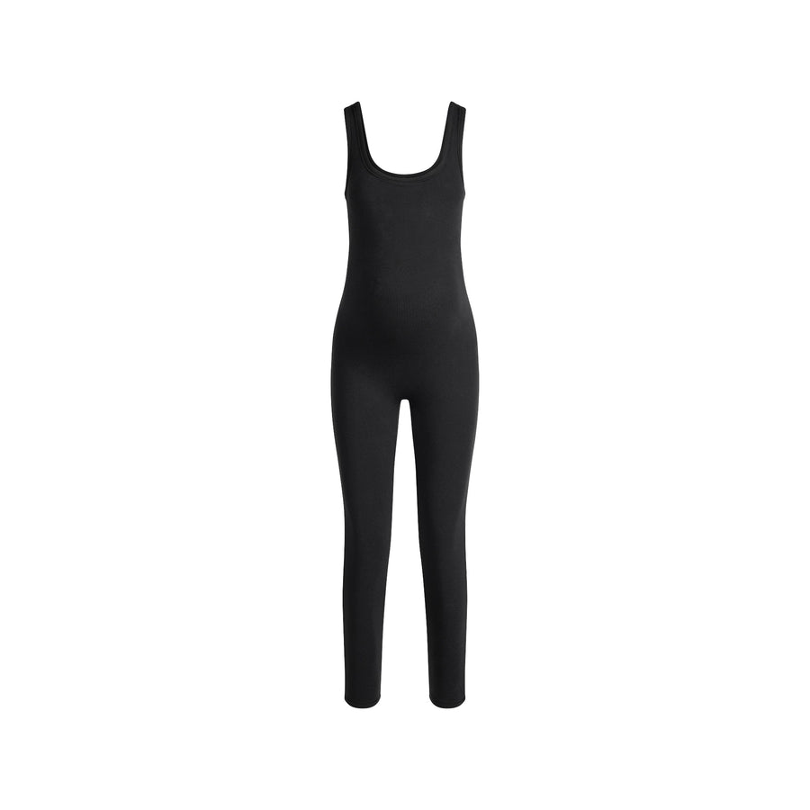 COTTON JERSEY MATERNITY CATSUIT | SOOT