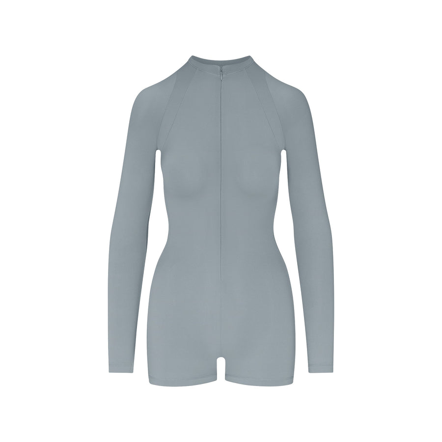 NikeSKIMS AIRY LONG SLEEVE ONE PIECE | WASHED PACIFIC