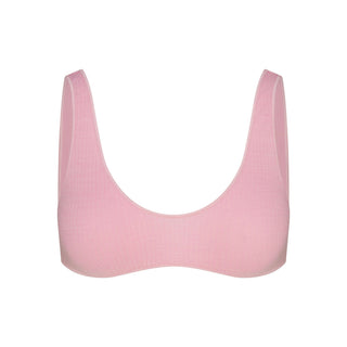 WOOL RIB BRALETTE | HALITE