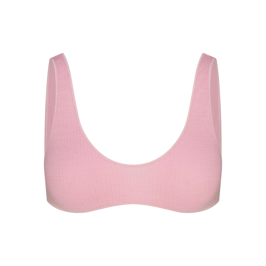 WOOL RIB BRALETTE | HALITE