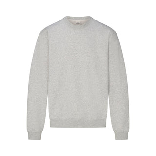 FLEECE LOUNGE MENS RELAXED HIGH CREWNECK | LIGHT HEATHER GREY