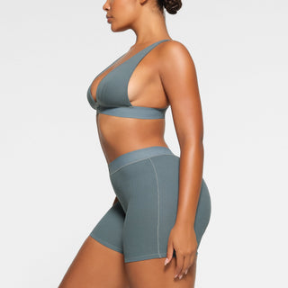 COTTON RIB BOXER | KYANITE