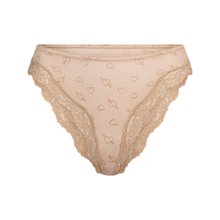 FITS EVERYBODY LACE TANGA | MICA SKETCHED HEARTS
