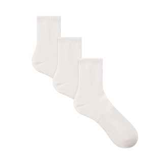 MENS 3/4 CREW SOCK 3-PACK | CHALK