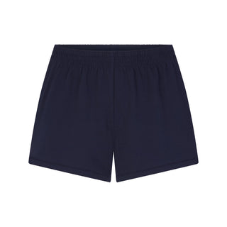COTTON JERSEY LOOSE SHORT | NAVY