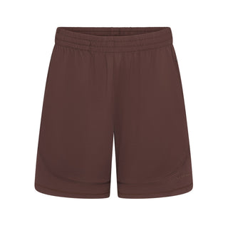 NikeSKIMS AIRY RELAXED SHORT | DARK SEPIA