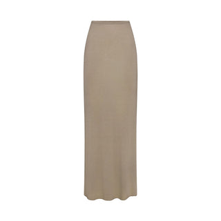 SHEER MODAL LONG SKIRT | DUNE
