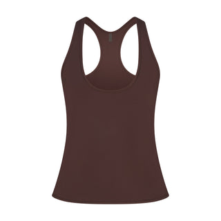 NikeSKIMS AIRY RACER BACK TANK | DARK SEPIA