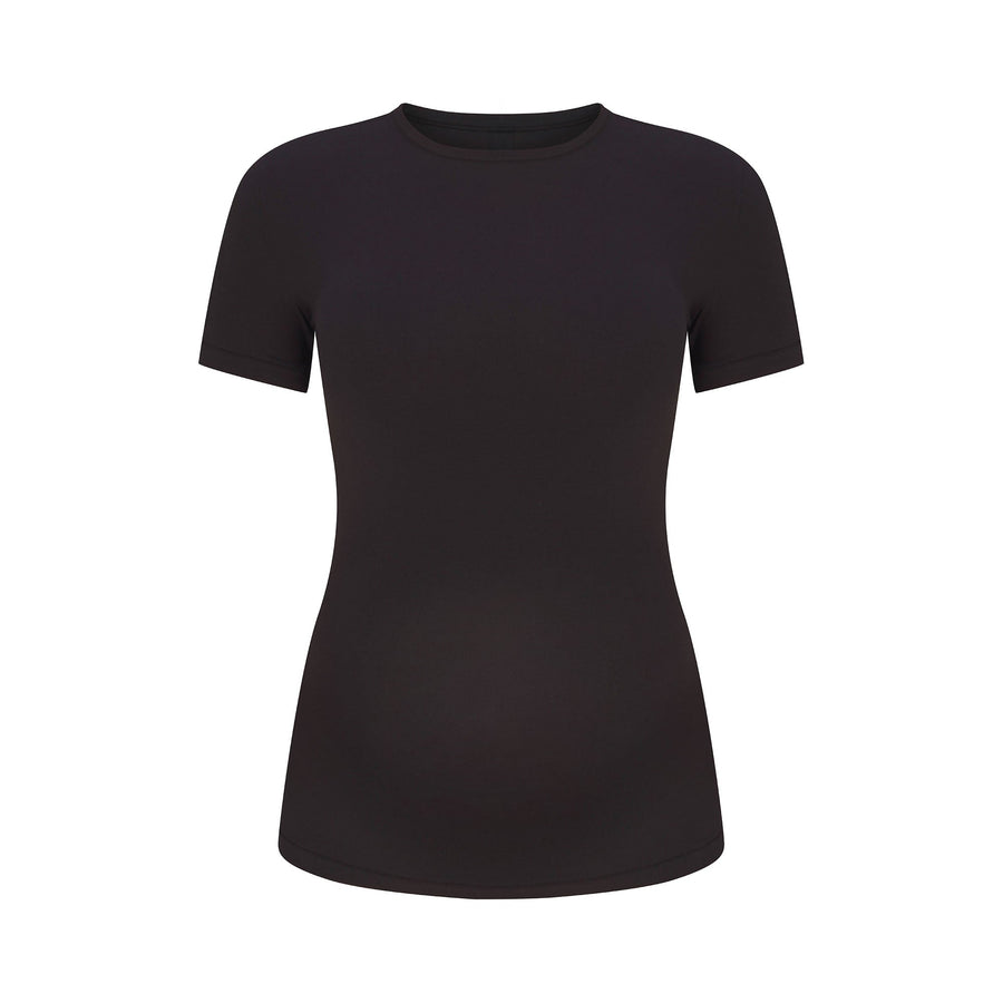 COTTON JERSEY MATERNITY T-SHIRT | SOOT