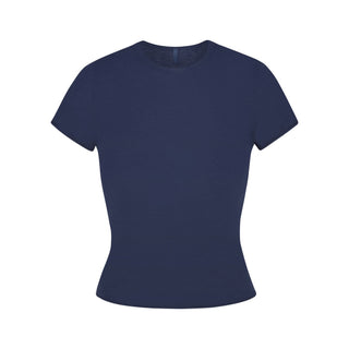 FEATHERWEIGHT CASHMERE TEE | INDIGO
