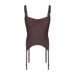 SKIMS BODY CORSET | RAISIN