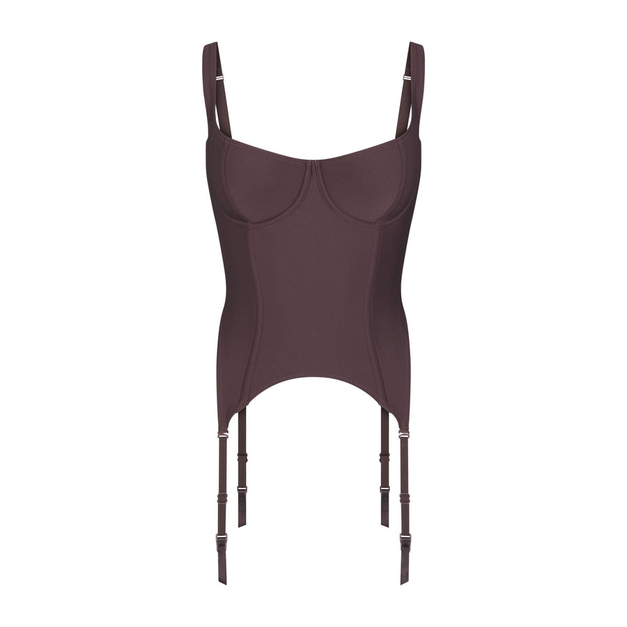 SKIMS BODY CORSET | RAISIN