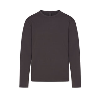 JERSEY LOUNGE MENS RELAXED LONG SLEEVE T-SHIRT | ASH