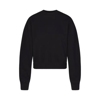 COTTON FLEECE CLASSIC CREWNECK | ONYX