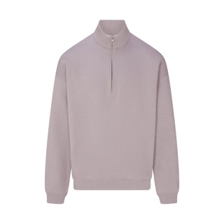 FLEECE LOUNGE MENS RELAXED QUARTER ZIP | SHADOW