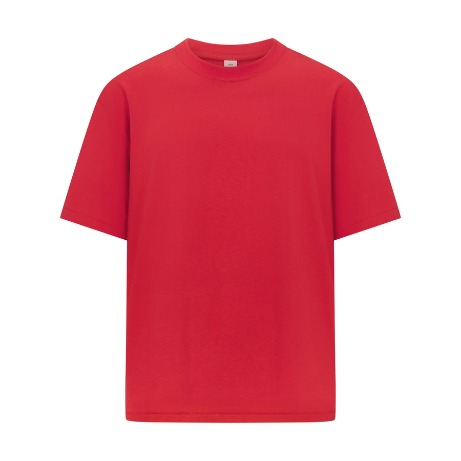 HEAVYWEIGHT COTTON MENS CLASSIC CREWNECK | WASHED RED