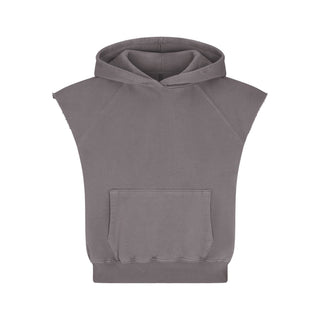 BOYFRIEND FLEECE MUSCLE PULLOVER | SHADOW