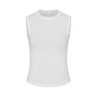 WORN IN JERSEY HIGH CREW TANK | SNOW