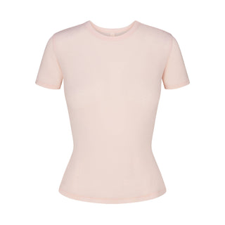SHEER MODAL LONG T-SHIRT | PRIMROSE