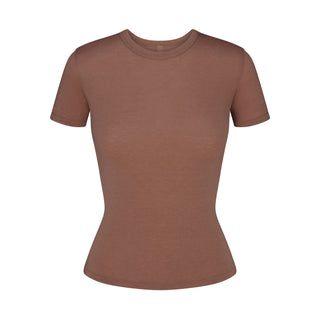 SHEER MODAL LONG T-SHIRT | SIENNA
