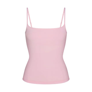 COTTON JERSEY SCOOP NECK CAMI | CHERRY BLOSSOM