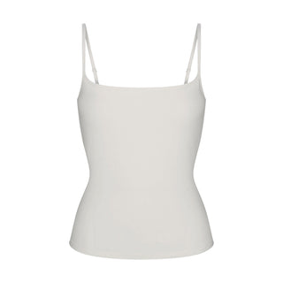 COTTON JERSEY SCOOP NECK CAMI | MARBLE
