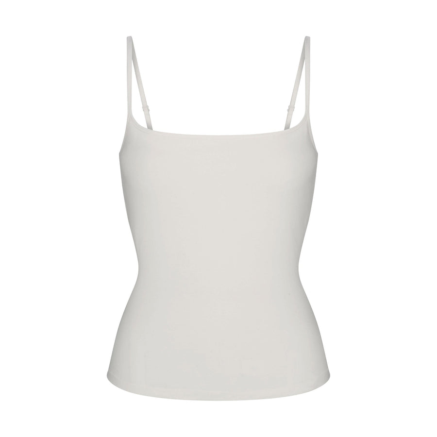 COTTON JERSEY SCOOP NECK CAMI | MARBLE