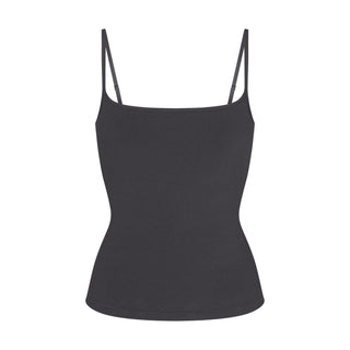 COTTON JERSEY SCOOP NECK CAMI | ASH