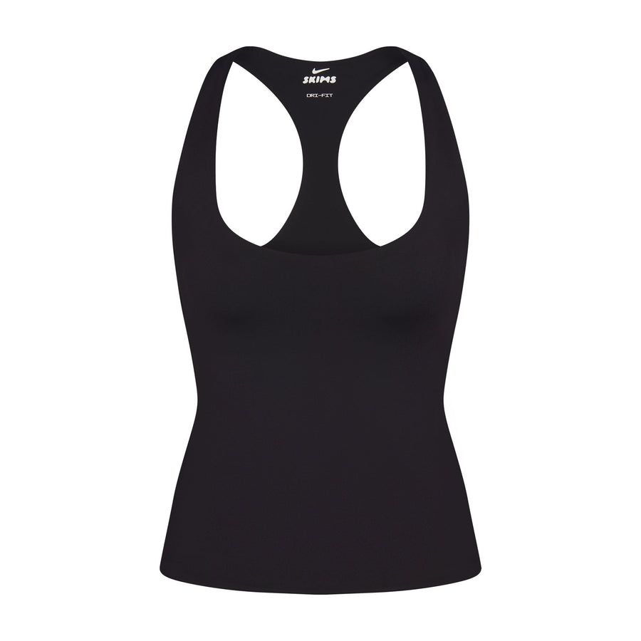 NikeSKIMS MATTE RACER BACK TANK | OBSIDIAN
