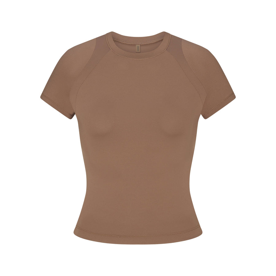 NikeSKIMS AIRY BABY TEE | MYRRH
