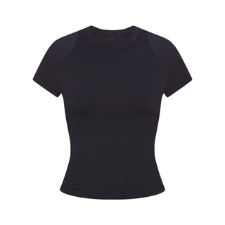 NikeSKIMS AIRY BABY TEE | OBSIDIAN