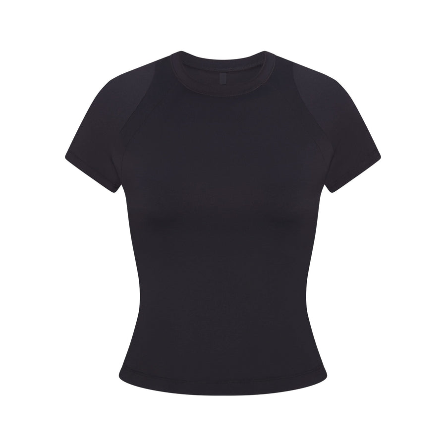 NikeSKIMS AIRY DRI-FIT™ BABY TEE | OBSIDIAN