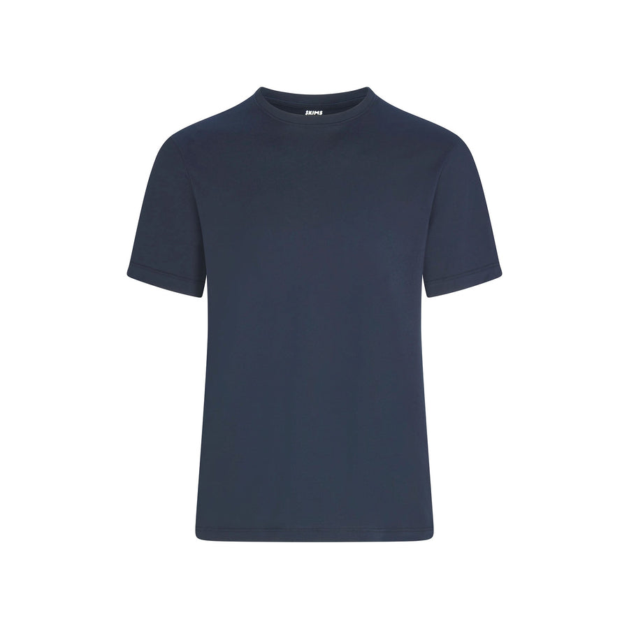 SKIMS COTTON MENS CLASSIC T-SHIRT | NAVY