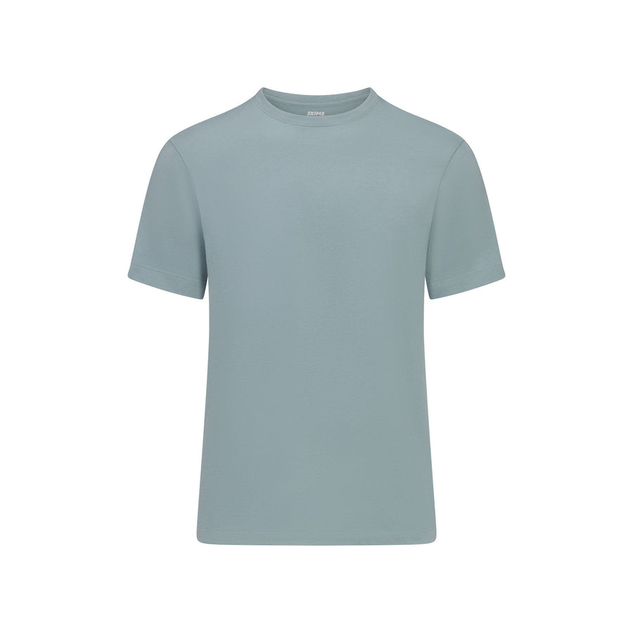 SKIMS COTTON MENS CLASSIC T-SHIRT | SKY