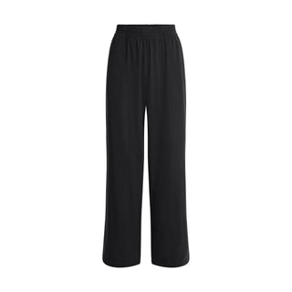 COTTON JERSEY WIDE LEG PANT | SOOT